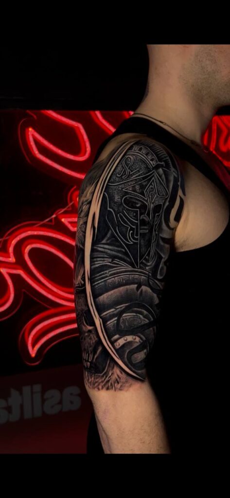 Realistik ve cover-up dövme çalışması 1 — Asil Tattoo İzmir