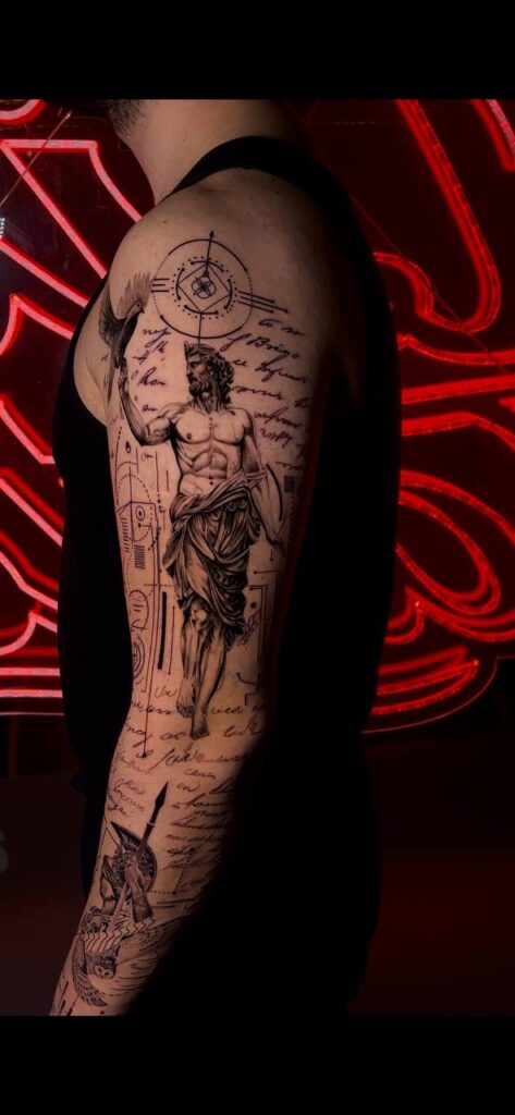 Realistik ve cover-up dövme çalışması 6 — Asil Tattoo İzmir