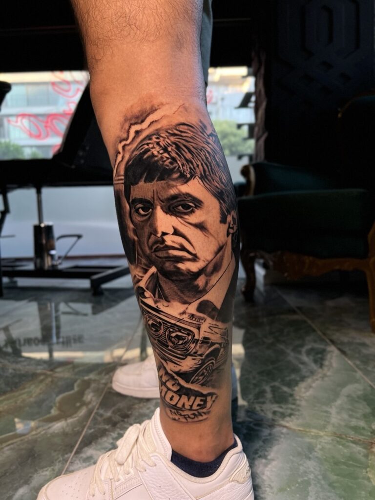 Realistik ve cover-up dövme çalışması 2 — Asil Tattoo İzmir