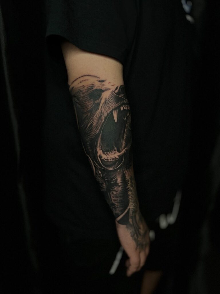Realistik ve cover-up dövme çalışması 9 — Asil Tattoo İzmir